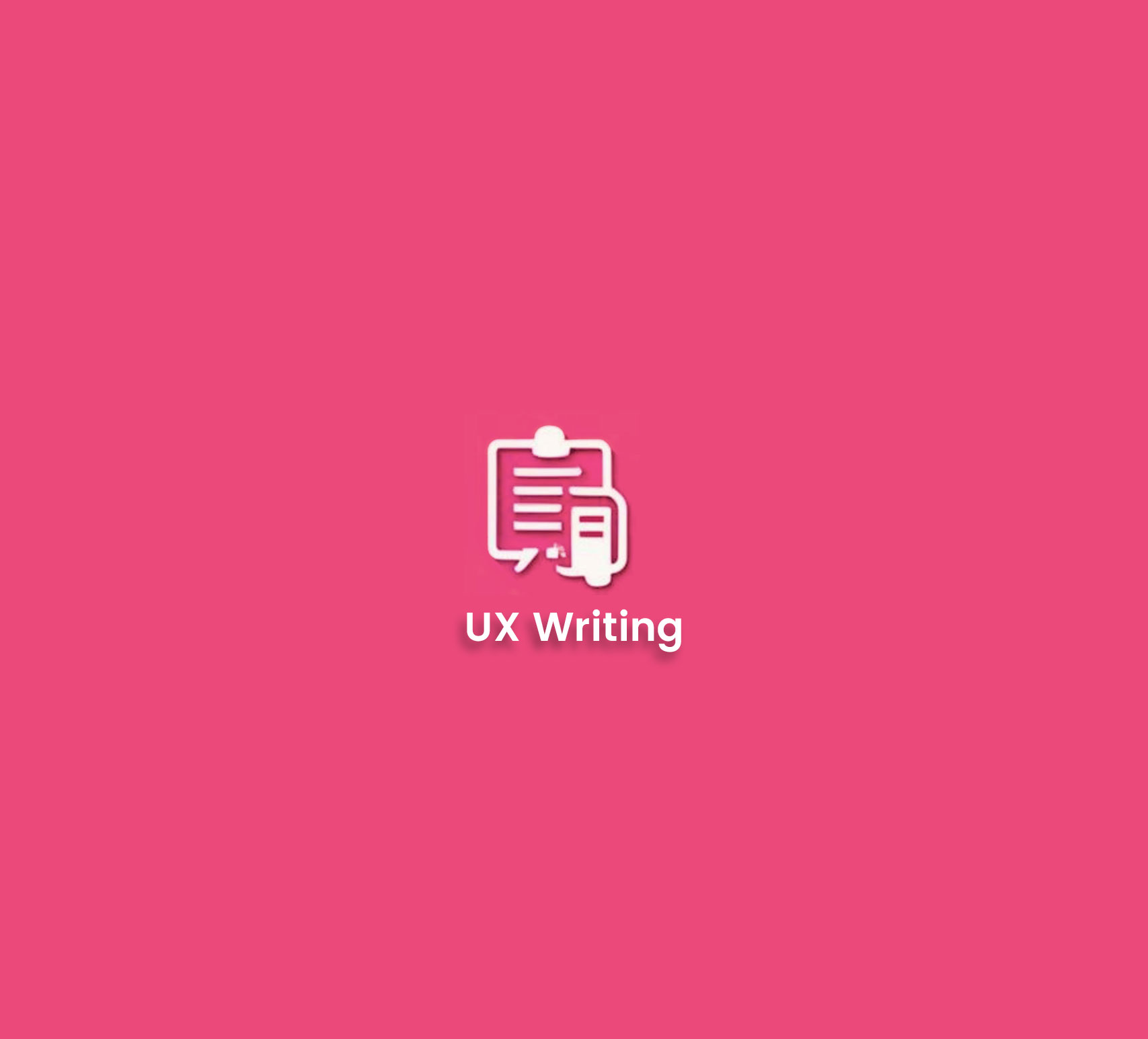 UX Writing